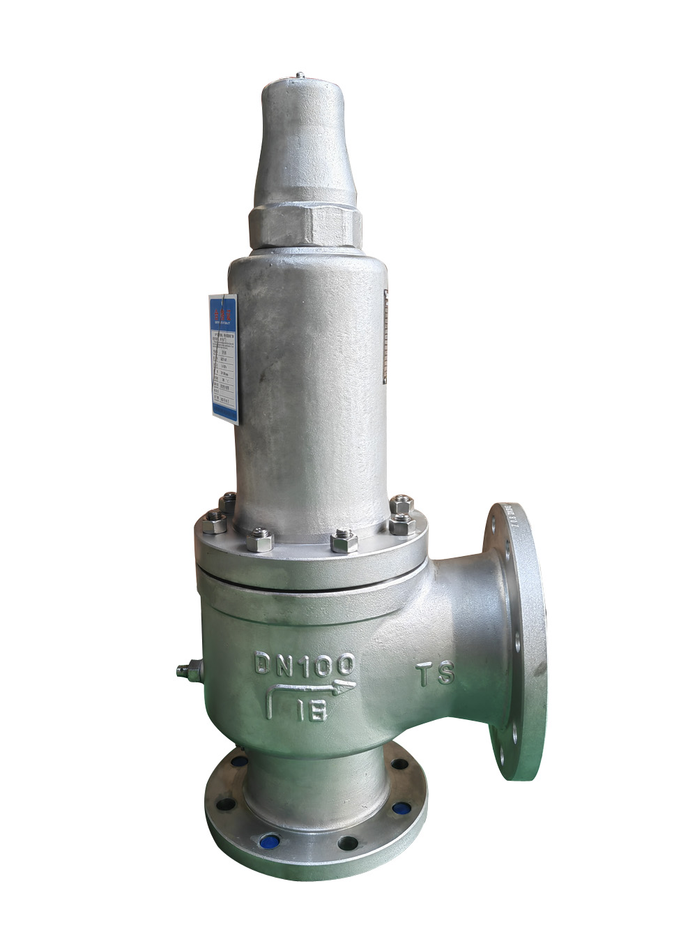 A42W-16P-DN100不鏽鋼安（ān）全閥（fá）